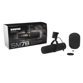 Microfono Dinamico SHURE SM7B TV - Radio c/Montaje