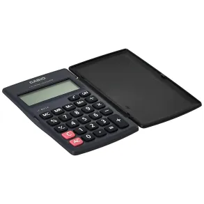 Calculadora Casio Portatil Display extra grande C/Tapa LC-401LV-BK Negro