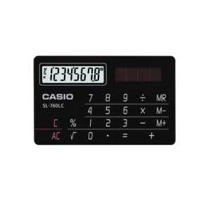 Calculadora Casio Portatil 8 digitos Display Regular Sl-760LC-BK