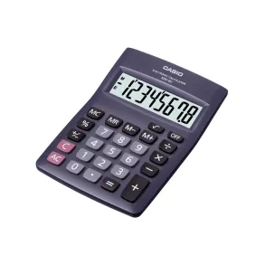 Calculadora Casio Mini Escritorio Display extra grande MW-8V-BK