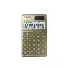 Calculadora Casio Portatil 10 digitos SL-1000TW-GD Dorado