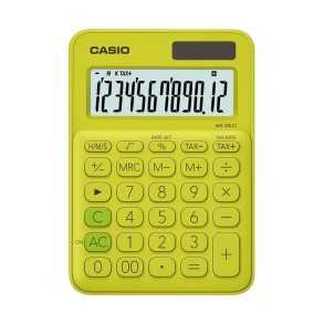 Calculadora Casio Escritorio 12 digitos MS-20UC-YG Amarillo