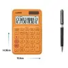 Calculadora Casio Escritorio 12 digitos MS-20UC-RG Naranja