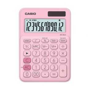 Calculadora Casio Escritorio 12 digitos MS-20UC-PK Rosa