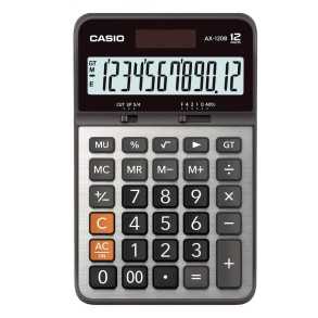 Calculadora Casio Escritorio 12 digitos AX-120B