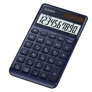 Calculadora Casio Escritorio 10 digitos NS-10SC-NY Azul Metal