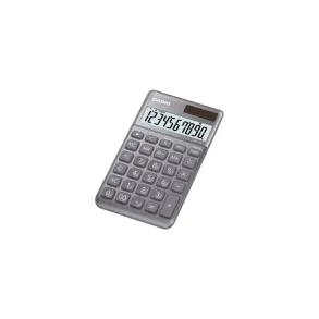 Calculadora Casio Escritorio 10 digitos NS-10SC-GY Gris metal