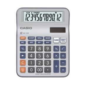 Calculadora Casio Mini Escritorio 12 digitos MC-12M