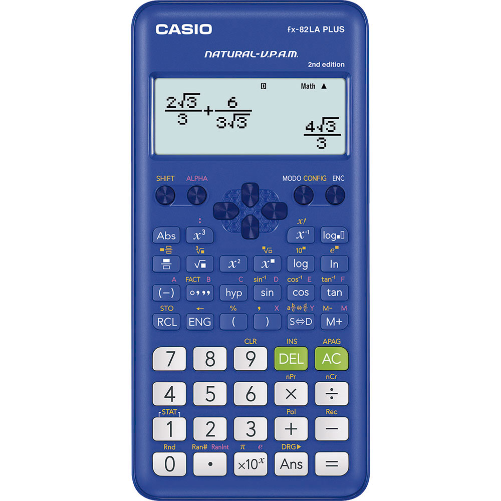 Calculadora Casio Cientifica 252 Funciones FX-82LAPLUS-BU-2