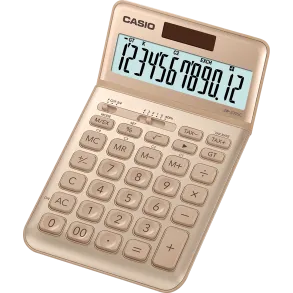 Calculadora Casio Escritorio 12 digitos JW-200SC-GD Dorado