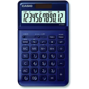 Calculadora Casio Escritorio 12 digitos JW-200SC-NY Azul Marino