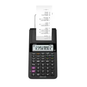 Calculadora Casio Mini Impresora 12 digitos HR-8RC-BK HR-8RC-BK