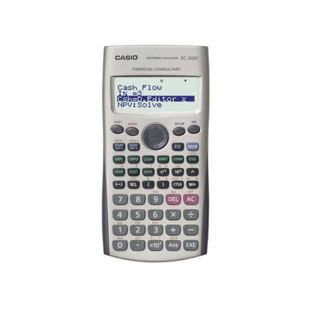 Calculadora Casio Financiera 12 digitos FC-100V