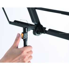 Hercules BS118BB Atril plegable portátil con funda