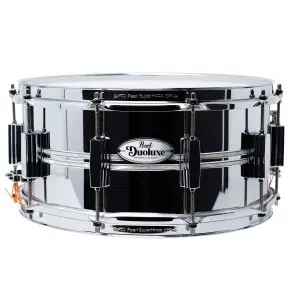 Redoblante Pearl Duoluxe 14" x 6,5" Metal Brass Cromado DUX1465BR
