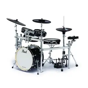 Bateria Electronica Pearl e/Merge 5 Cuerpos EM-53HB Con Corral