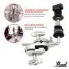 Soporte de hihat remoto con Clamp al bombo Pearl Cla-130 fijo