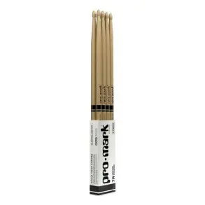 Pack de Palillos Promark 7A Punta Madera
