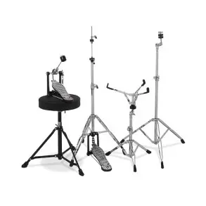 Bateria PDP Poplar 5 cuerpos Incluye Fierros Serie Center Stage PDCE2215KTRR
