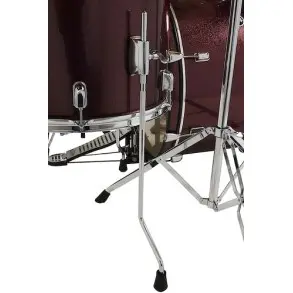 Bateria PDP Poplar 5 cuerpos Incluye Fierros Serie Center Stage PDCE2215KTRR