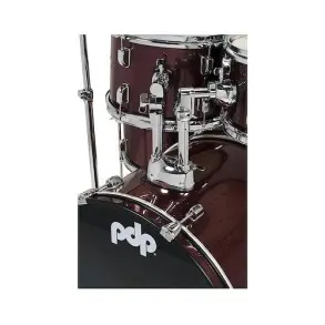 Bateria PDP Poplar 5 cuerpos Incluye Fierros Serie Center Stage PDCE2215KTRR