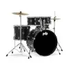 Bateria PDP Poplar 5 cuerpos Incluye Fierros Serie Center Stage PDCE2215KTIB