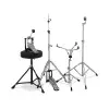 Bateria PDP Poplar 5 cuerpos Incluye Fierros Serie Center Stage PDCE2215KTRB