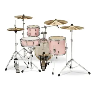 Bateria PDP Poplar 4 Cuerpos Pale Rose Sparkle PDNY1604PR