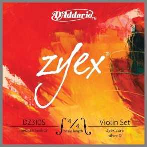 Encordado Para Violin 4/4 Daddario ZYEX DZ310S4/4H DZ310S4/4L