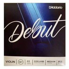 Encordado Para Violin 4/4 Daddario Debut D310 4/4M
