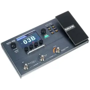 Pedalera Nux MG-30 Multiefecto y Modelador Para Guitarra Eléctrica