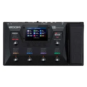 Pedalera De Efecto Para Instrumento De Cuerda Zoom G6