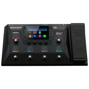 Pedalera De Efecto Para Instrumento De Cuerda Zoom G6