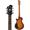Guitarra Electrica Hagstrom 2 Micrófonos Dobles Humbucker Tobacco Sunburst