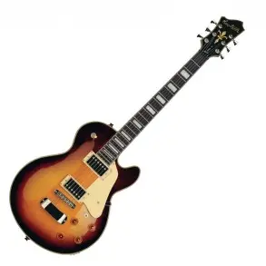 Guitarra Electrica Hagstrom 2 Micrófonos Hagstrom Custom 62 Vintage Sunburst SUSWE-VSB