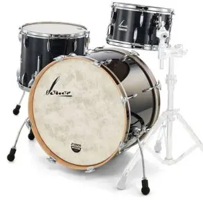BATERIA SONOR VINTAGE Bombo Ciego VINTAGE BLACK