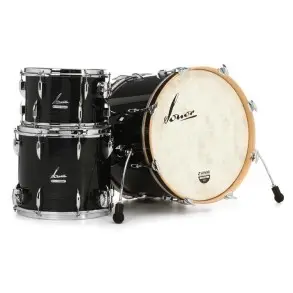 Bateria SONOR Vintage Con Tom Holder Madera BEECH - Color Vintage BLACK SLATE