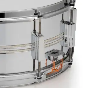 Redoblante Pearl Duoluxe 14" x 6,5" Metal Brass Cromado DUX1465BR