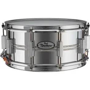 Redoblante Pearl Duoluxe 14" x 6,5" Metal Brass Cromado DUX1465BR