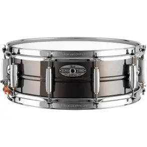 Redoblante Pearl Sensitone 14" x 5" STH1450BR Metal Brass Black Niquel