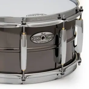 Redoblante Pearl Sensitone 14" x 6,5" STH1465BR Metal Brass Black Niquel