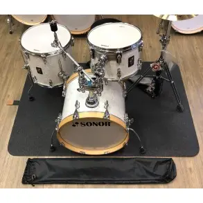 Alfombra Para Bateria Grande 2 x 1,5 Metros Con Funda + Freno de bombo