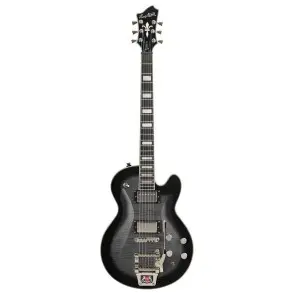 Guitarra electrica HAGSTROM TREMAR SUPER SWEDE color Cosmic Black