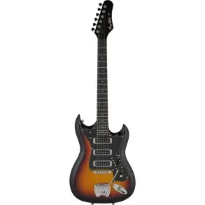 Guitarra Electrica Hagstrom RETROSCAPE H-III color 3-Tone Sunburst