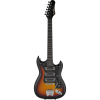 Guitarra Electrica Hagstrom RETROSCAPE H-III color 3-Tone Sunburst