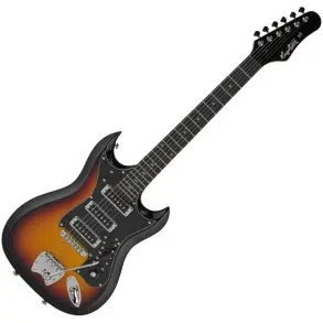 Guitarra Electrica Hagstrom RETROSCAPE H-III color 3-Tone Sunburst