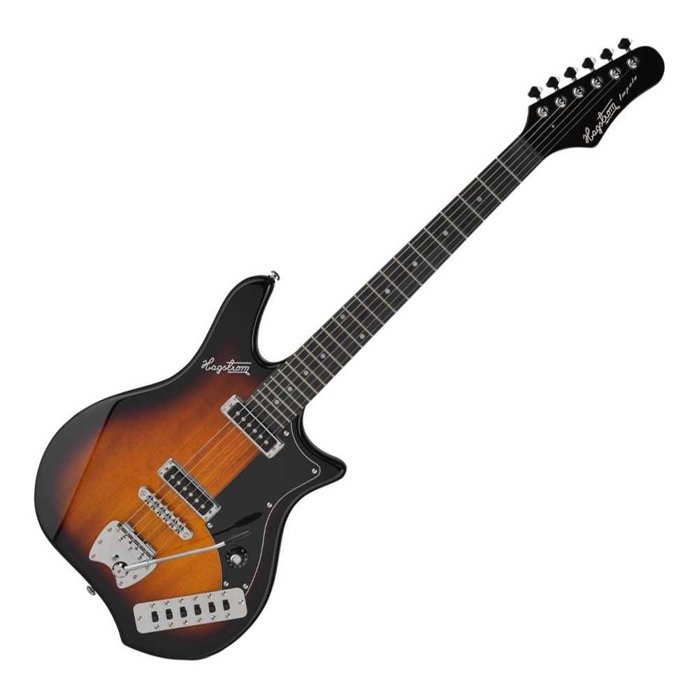 Guitarra Electrica Hagstrom RETROSCAPE IMPALA color Tobacco Sunburst.