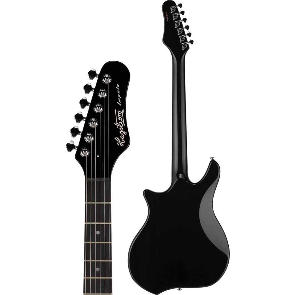 Guitarra Electrica Hagstrom RETROSCAPE IMPALA color Black Gloss