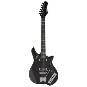 Guitarra Electrica Hagstrom RETROSCAPE IMPALA color Black Gloss