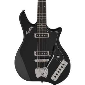 Guitarra Electrica Hagstrom RETROSCAPE IMPALA color Black Gloss